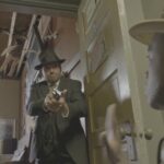 Angelo behind the scenes on set