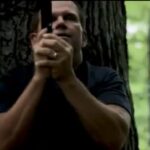 Angelo behind the scenes on set