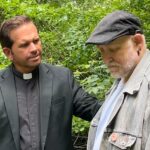 Angelo behind the scenes on set